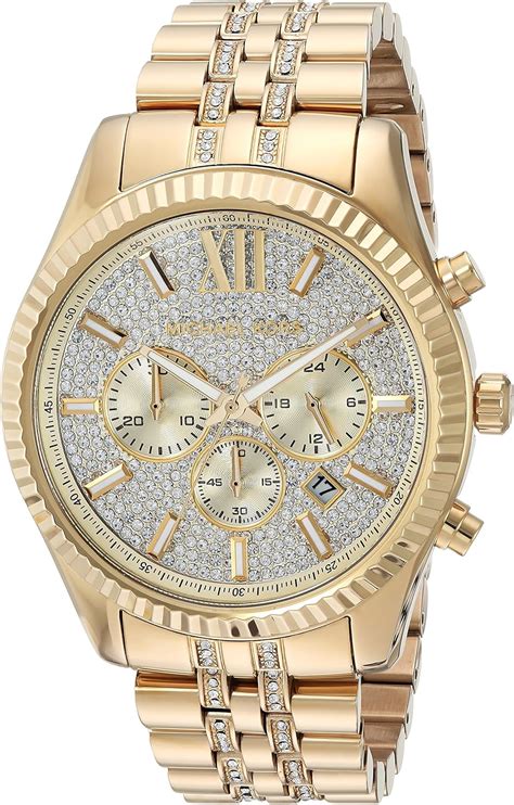 michael kors gold chain watch|Michael Kors watches sale.